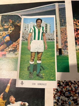 Cromo número 238 González Betis, 1972