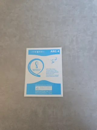 Carta Mundial 2022 Franco Armani ARG