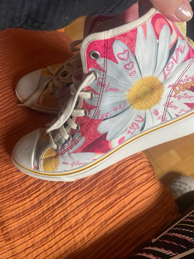 Zapatillas Desigual plataforma multicolor