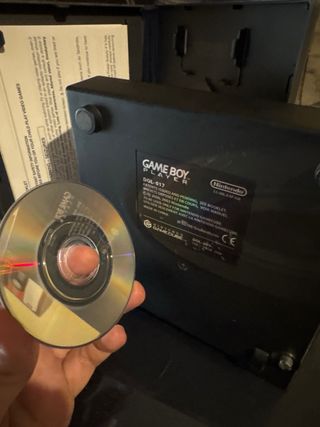 Nintendo GameCube Game Boy Player Negro