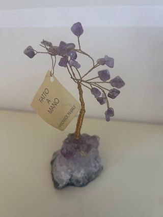 Albero bonsai ametista fatto a mano