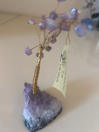 Albero bonsai ametista fatto a mano