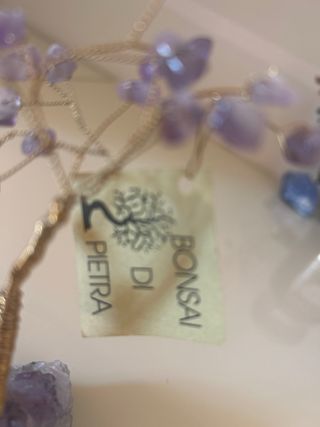 Albero bonsai ametista fatto a mano