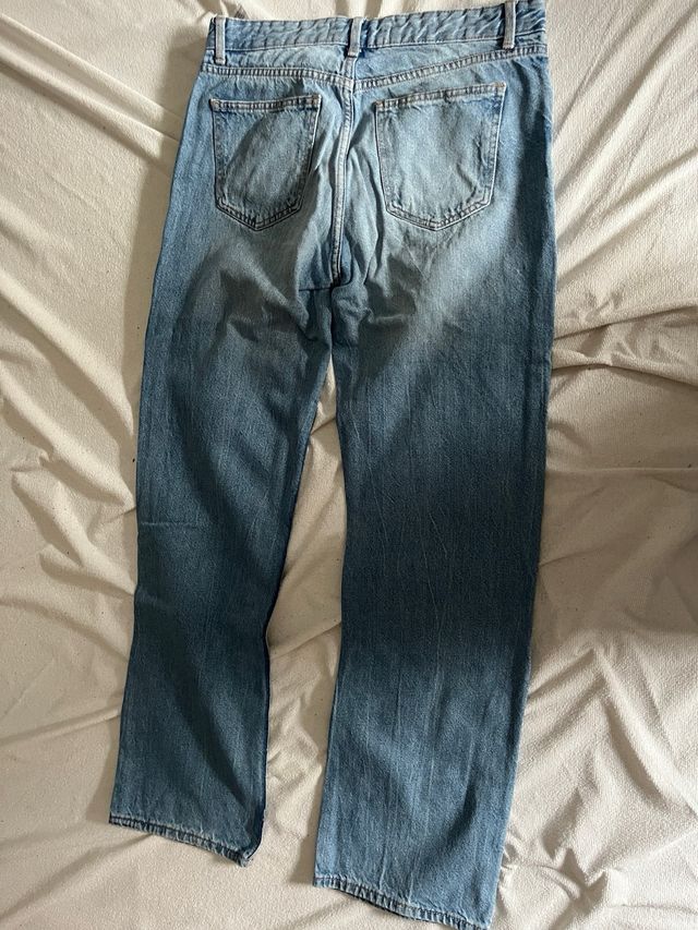 Lote Vaqueros y Cargo Bershka Beige Talla M