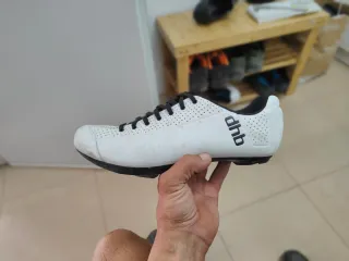 Zapatillas carretera DHB blancas talla 45