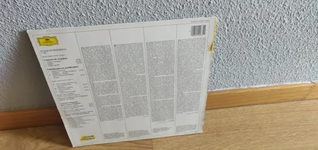 Vinilo Joaquín Rodrigo Concierto de Aranjuez