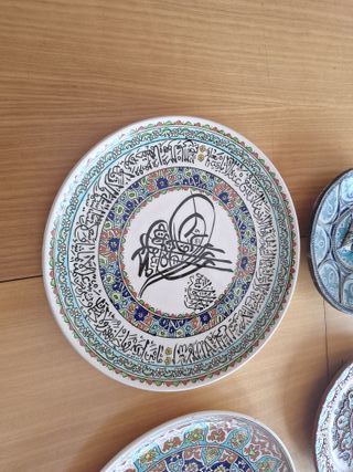 Piatti decorativi arabi