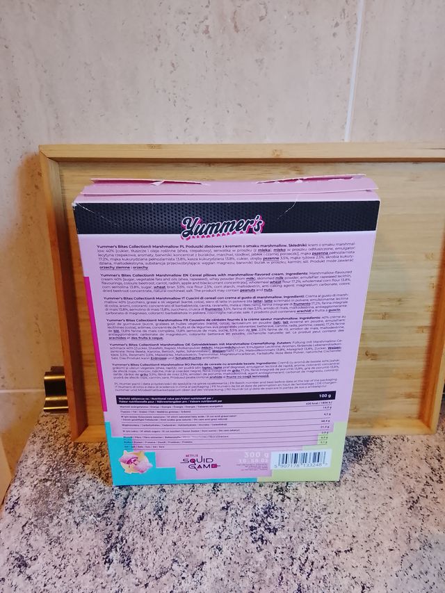 Caja de cereales Yummer's Squid Game