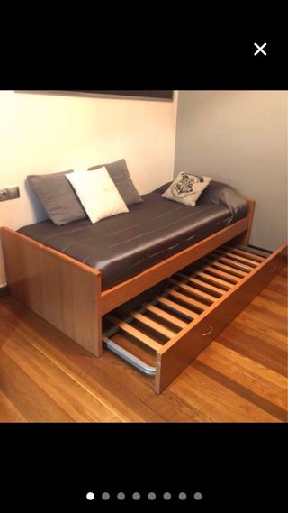 Conjunto Muebles ,armario,cama nido, puff y sillas