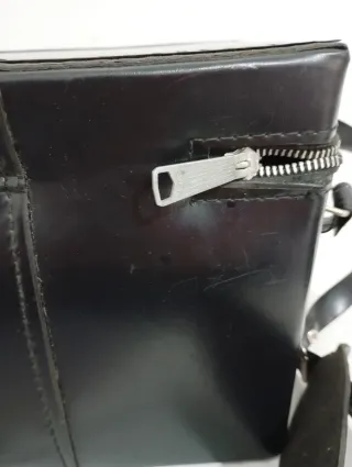 Bolso Cámara Vintage Negro