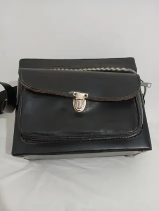 Bolso Cámara Vintage Negro