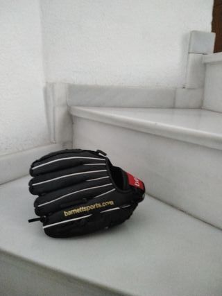 Guante de Béisbol Negro y Dorado
