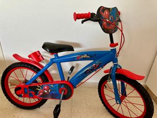 Bicicleta Spiderman 16 Decathlon