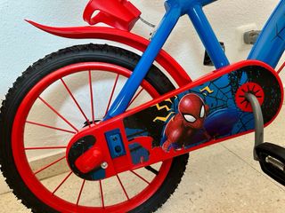 Bicicleta Spiderman 16 Decathlon