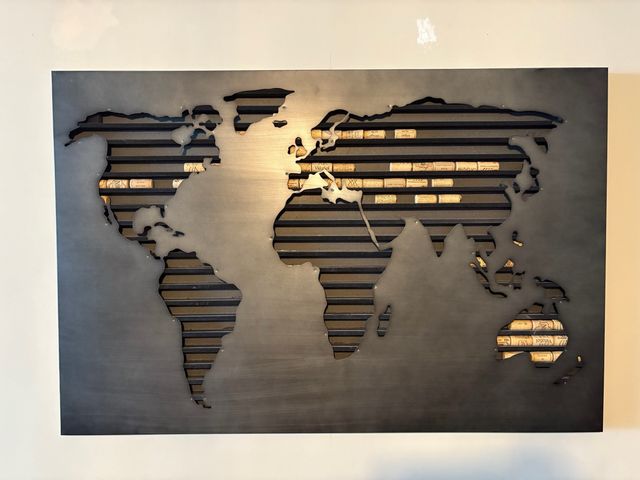 Mappa del Mondo Decorazione Murale