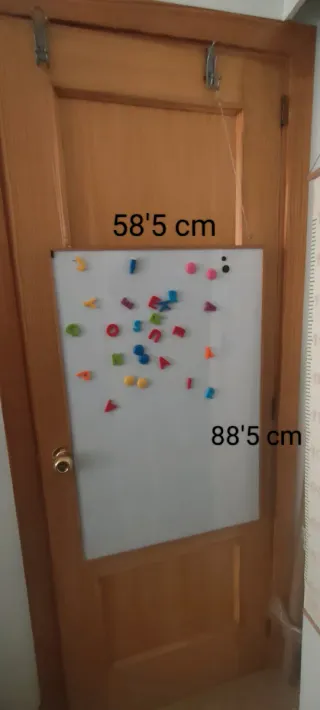 Pizarra magnética blanca 