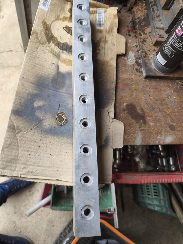 Bloque Válvulas Hidráulicas Aluminio