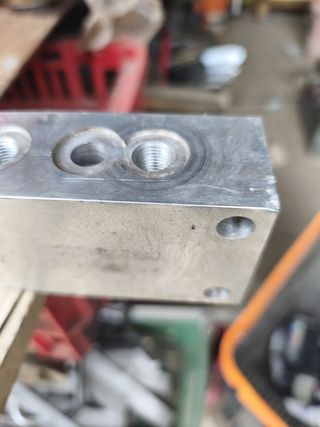 Bloque Válvulas Hidráulicas Aluminio