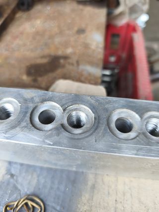 Bloque Válvulas Hidráulicas Aluminio