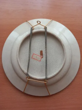 Plato de porcelana Satsuma