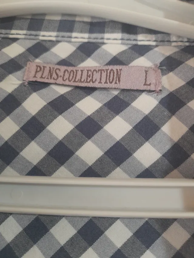 Camisa chico cuadros talla L