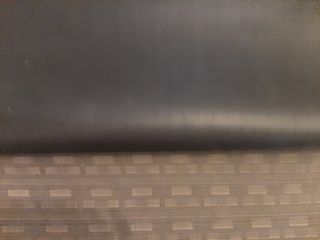 Alfombra negra y gris 1,40 2 metros