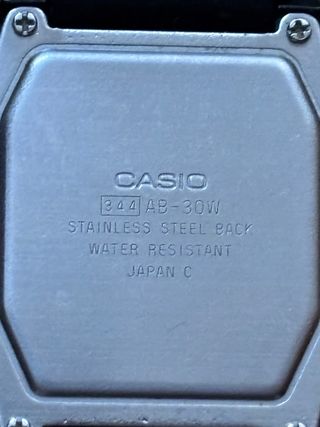 RELOJ CASIO DATA BANK 344-AB-30W ANALOGICO/DIGITAL