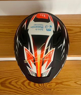 Casco MT Pedro Acosta Firmado.