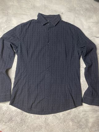 Camisa Armani Jeans OldMoney - azul marino XL