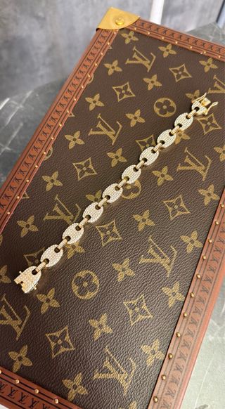 Pulsera Louis Vuitton Brillante Dorada
