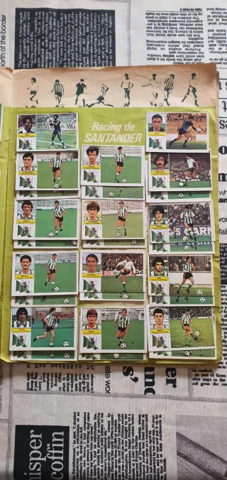 Álbum cromos Liga 82-83 Ediciones Este