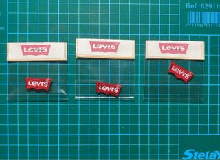 Pack 3 Parches Levi’s | Termoadhesivos Bordados