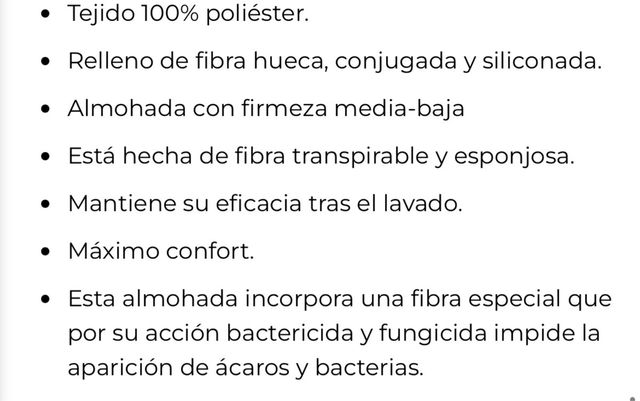 2 x Almohadas Cecotec Flow Purecomfort 135cm