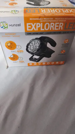 Linterna LED EXPLORER XUNZEL Recargable