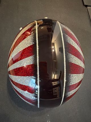 Casco Jet Estilo 70s Diseño Sol Naciente