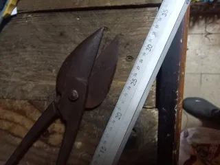 Tesoura de cortar chapa