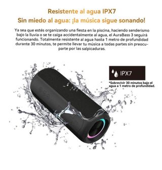 Altavoz Portátil Bluetooth 20 W impermeable NUEVO