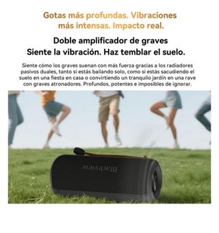 Altavoz Portátil Bluetooth 20 W impermeable NUEVO