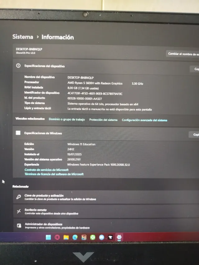 Portátil HP Victus 16 Ryzen 5 GTX 1650