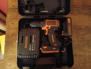 Taladro Atornillador Black+Decker 18V