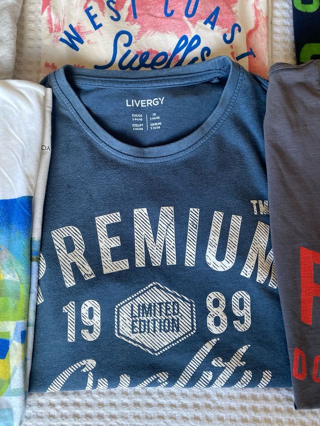 Pack 6 Camisetas Manga Corta