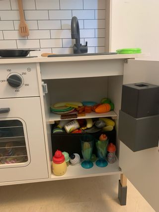 Cocinita de madera para jugar