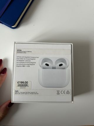 Airpods 3ª Gen Originales Apple Blancos