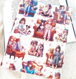 Funda Literaria perritos