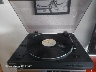 Tocadiscos Sony Negro PS-LX250H