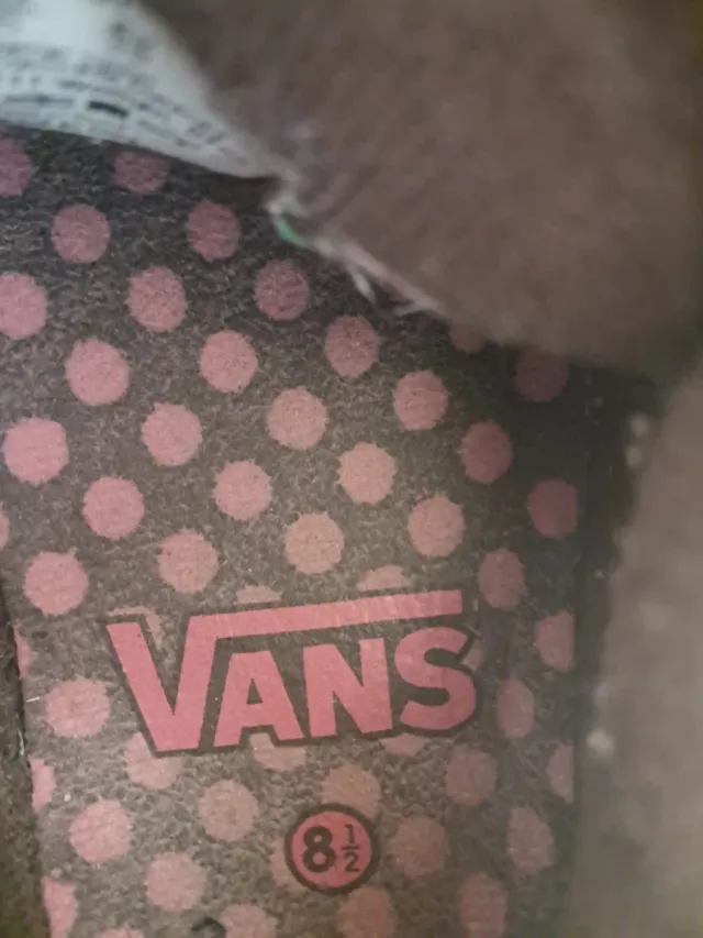 Zapatillas Vans Marrones y Rosas Talla 39