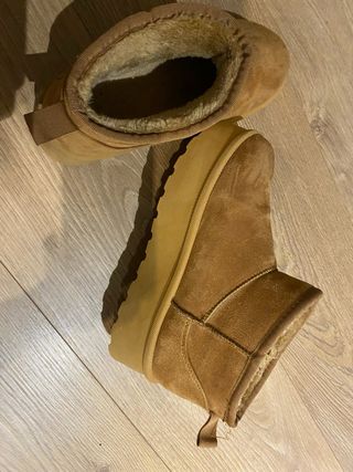 Botines Keslem plataforma beige/marrón
Usado 1 vez