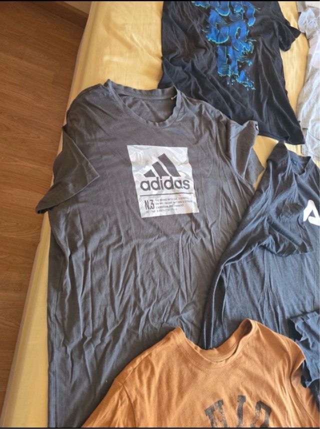 Lote 5 Camisetas Adidas, Fila, Nike