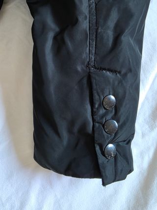 Parka Mango Negra Talla XXL