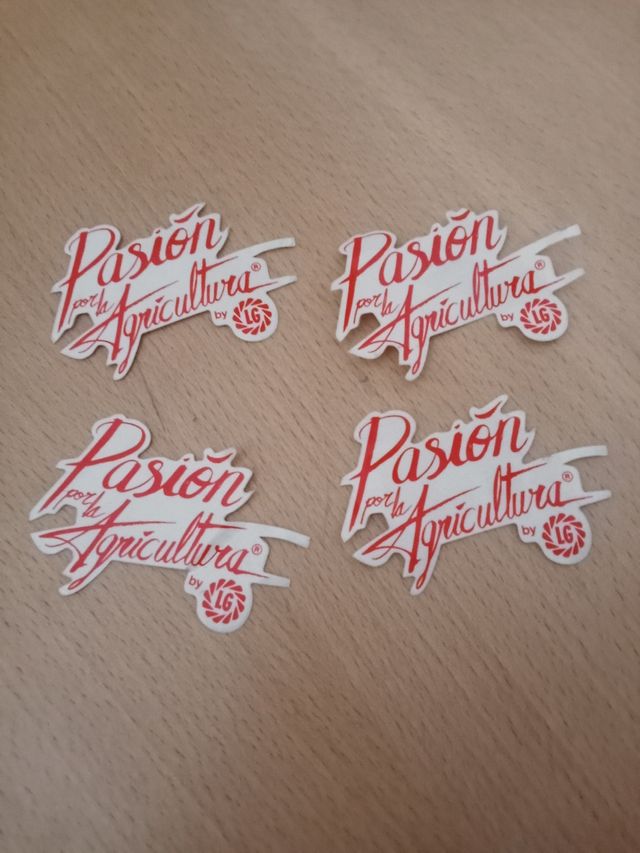 Vendo pegatinas fendt y Sión por la agriultura